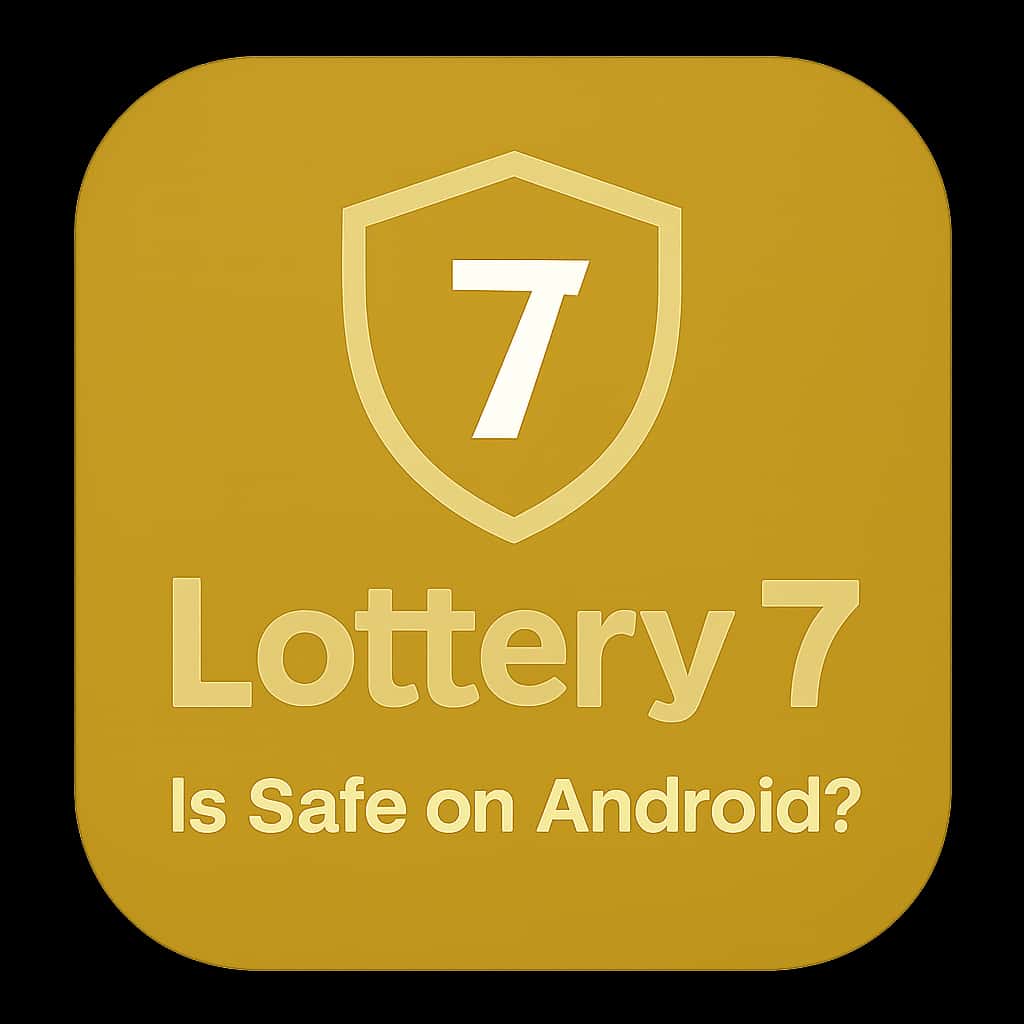 An icon symbolizing the safety of Lottery 7 on Android.