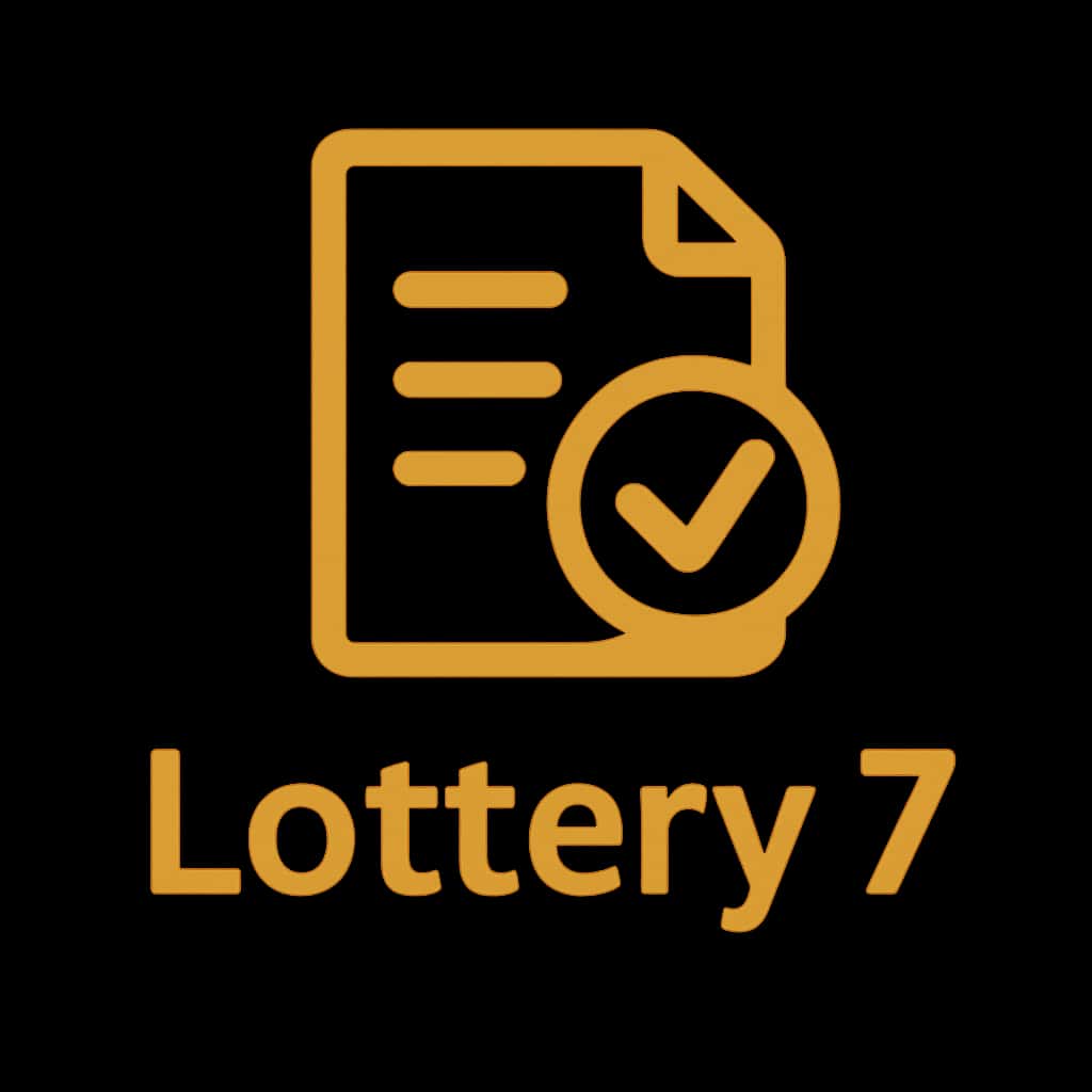 An icon representing the eligibility guidelines for Lottery 7.